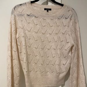 Lace style sweater